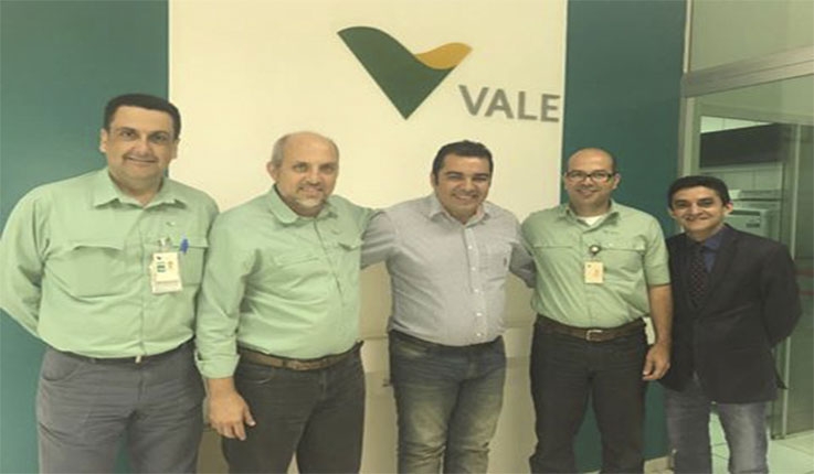 Prefeito eleito de Curionópolis se reúne com representantes da Mineradora Vale