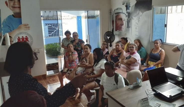 Ao todo, 74 pessoas foram atendidas sexta e sábado na reabertura do Instituto Miguel Chamon /Foto: Datilane Mergulhão
