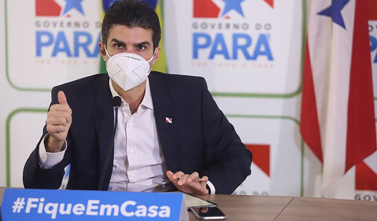 URGENTE: Governador do Pará anuncia “toque de recolher” por sete dias das 22h00 às 5h00