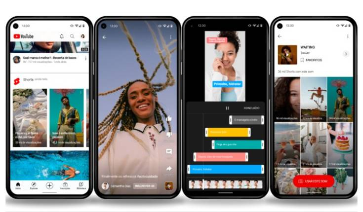 YouTube Shorts é a aposta do Google para barrar audiência do TikTok