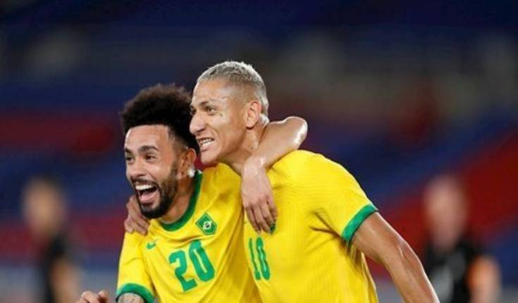 Brasil vence Alemanha na estreia do futebol masculino