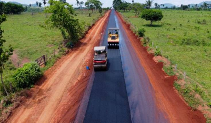 Asfalto no Campo avança: VS-44 ganha pavimentação asfáltica