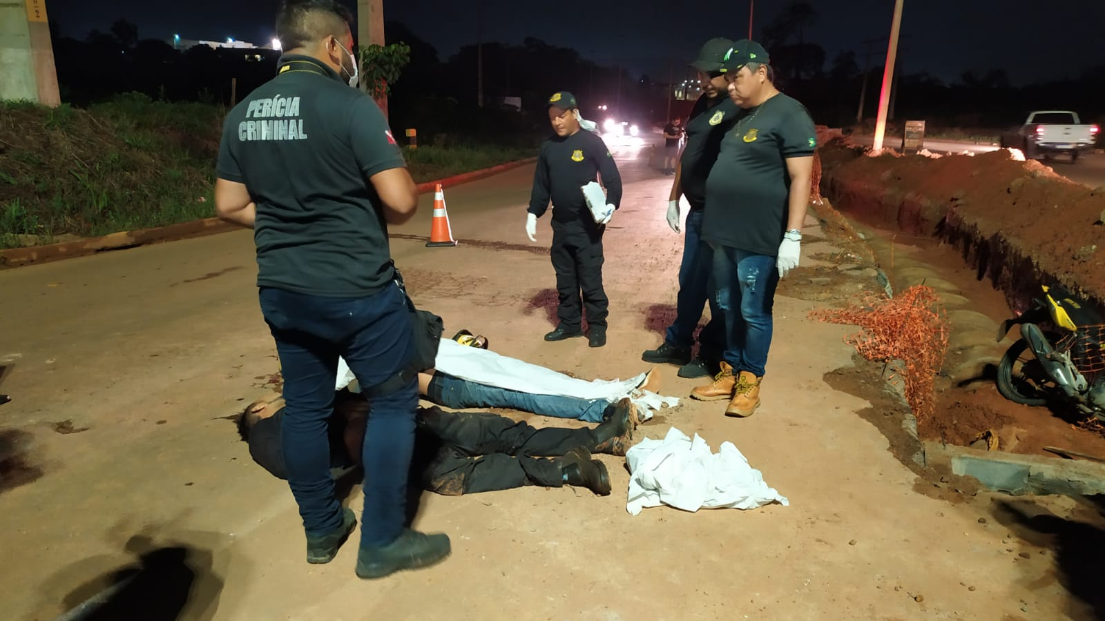 Mototaxista e passageiro morrem em acidente na PA-160 na altura do Bairro Amazônia