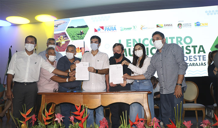 R$ 104 milhões o Governo do Estado distribuiu em convênio para municípios do Sul do Pará