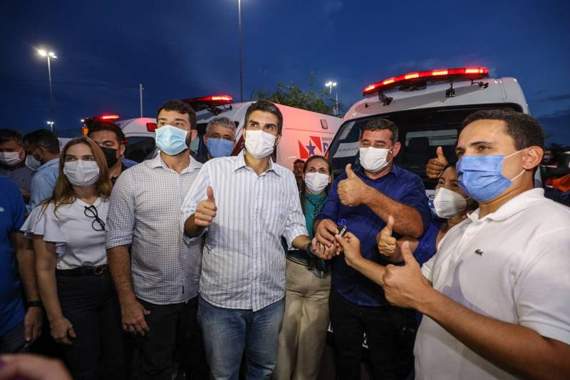 Governo do Estado do Pará  entrega seis ambulâncias para servir municípios da região do Tapajós