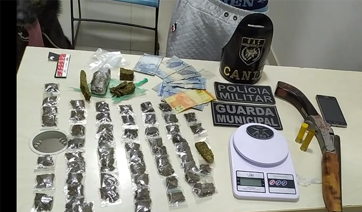 Intervenção policial apreende individuo e o compassa baleado vem a óbito