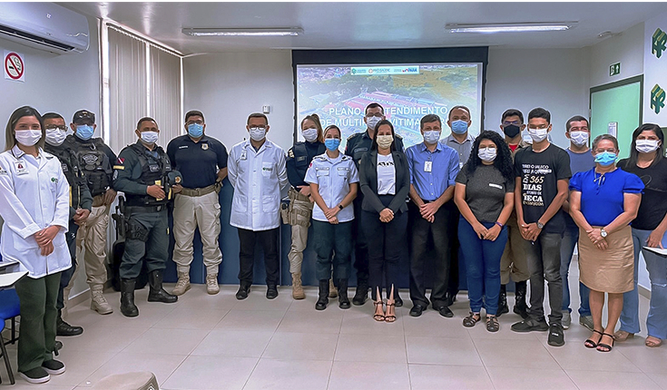 Hospital Regional de Marabá apresenta plano de atendimento para ocorrências com múltiplas vítimas