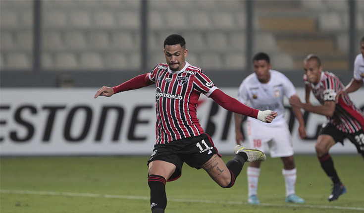 Luciano garante vitória do São Paulo na estreia da Sul-Americana