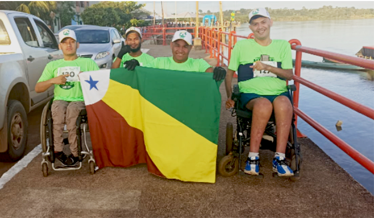 Cadeirantes de Parauapebas conquistam bons resultados na 1ª Corrida Taça Cidade de Marabá
