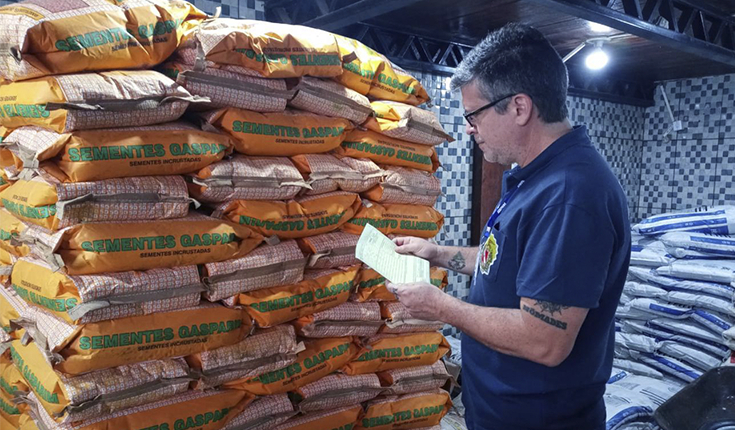 Adepará realiza ações de fiscalização de sementes e mudas para garantir sanidade do setor produtivo