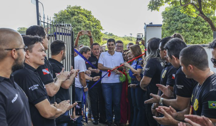 Governador Helder Barbalho entrega Seccional de Polícia Civil reconstruída em Parauapebas