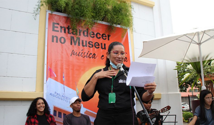 FCCM: Poema e música marcaram o II Entardecer no Museu Francisco Coelho, na Marabá Pioneira