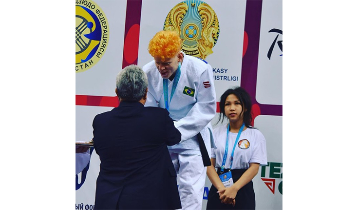 Thiego Marques conquista medalha de prata no Grand Prix Nur-Sultan, no Cazaquistão