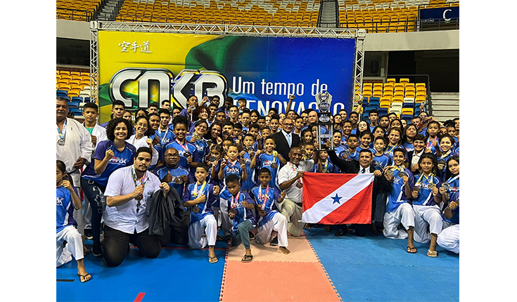 Pará conquista o vice-campeonato da Copa do Brasil de Karatê realizada em Pernambuco