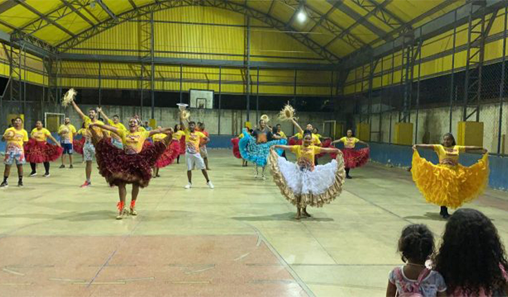 Quadrilhas de Canaã já estão ensaiando para fazer bonito no Festival Cidade Junina