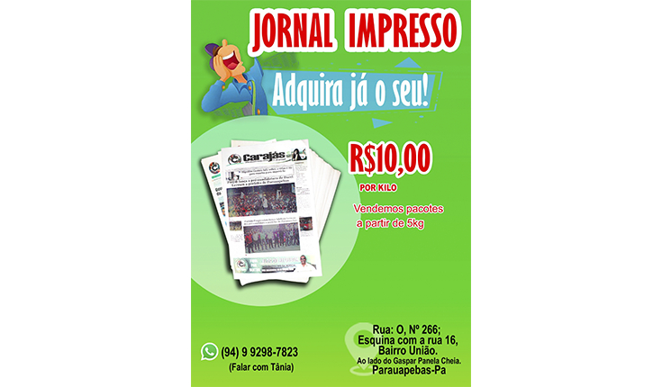Jornal Impresso: Adquira Já o Seu!