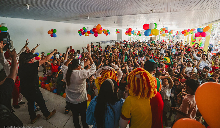 Dia das Crianças reúne mais de mil pessoas no projeto Pipa