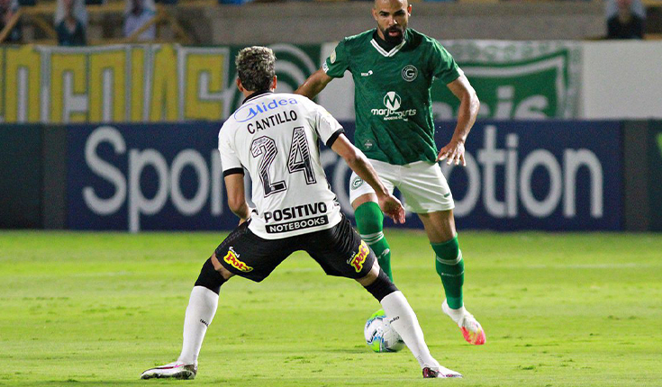 Corinthians não sai do 0 a 0 com Goiás e permanece no G5 do Brasileiro