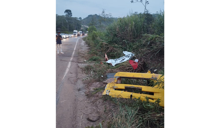 Homem morre em acidente de Trânsito enquanto dirigia