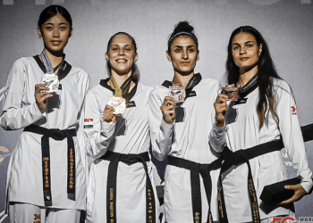 Maria Clara Pacheco é bronze no Mundial de Taekwondo