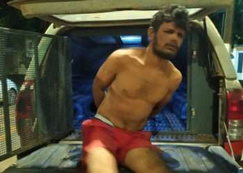 Polícia Militar realiza prisão de homem por tentativa de estupro de vulnerável no bairro Dos Minérios