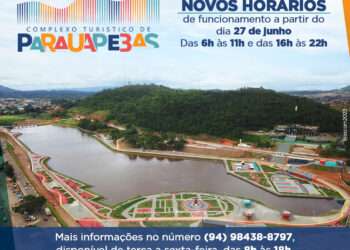 Comunicado: Complexo Turístico funcionará em novos horários a partir de 27/06.