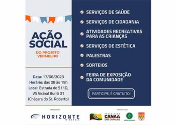 A Comunidade do Níquel  vermelho realizará ação social