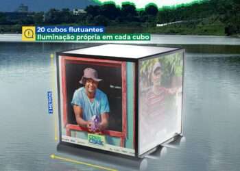 Parauapebas: Município receberá o espetáculo sobre as águas “Cenas da Cidade” em exposição fotográfica flutuante ao Complexo Turístico de Parauapebas