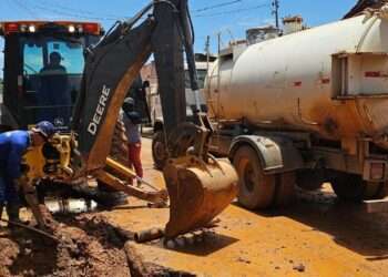 Extensão da rede de fornecimento de água no Caetanópolis beneficiará 700 famílias