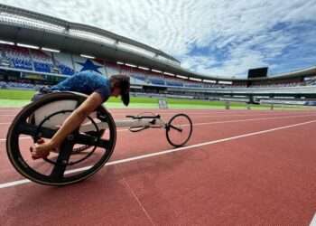 Pará: Novo Mangueirão abre as portas para esportistas de atletismo em cadeira de rodas