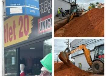 Parauapebas: Intervenções em vias de grande movimentação no bairro Beira Rio