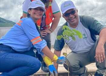 Parauapebas: Amigos do Prosap realizam mais uma ação de plantio de mudas no Parque dos Minérios