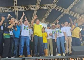 Parauapebas: Comitiva do Ex-presidente Jair Bolsonaro visitam o município em ato político