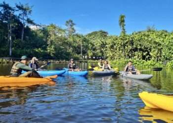 Pará: Canoagem é o mais novo atrativo turístico do Parque Estadual do Utinga em Belém
