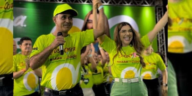 MDB lança candidatura de Josemira Gadelha à prefeitura de Canaã dos Carajás