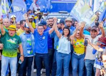 Caminhada quilométrica do 44 toma conta do centro de Parauapebas