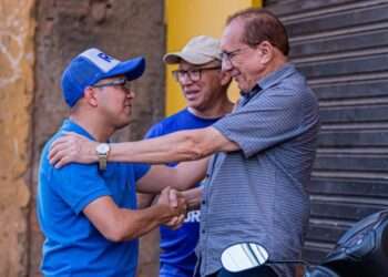 A onda azul cresce e mostra a força da campanha 44 liderada por Rafael Ribeiro