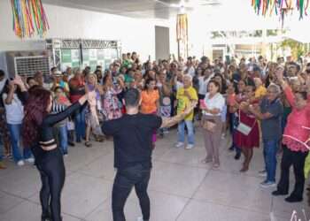 Mais de 500 participantes aproveitaram o retorno do Forró dos Idosos em Parauapebas