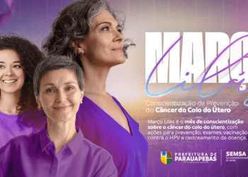 Campanha Março Lilás 2025: conscientização e prevenção ao câncer do colo do útero