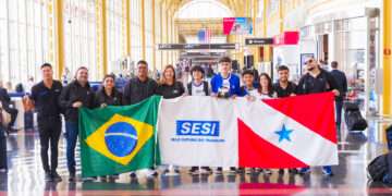 Equipe de robótica do SESI Ananindeua representa o Pará em campeonato internacional nos EUA