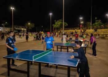 Prefeitura realiza Rua de Lazer do NEP com diversas modalidades esportivas