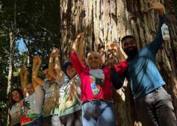 Conexão com a natureza: crianças autistas vivenciam trilha inclusiva na Floresta Nacional de Carajás