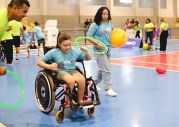 Canaã sedia Festival Paralímpico pela primeira vez participantes dão show