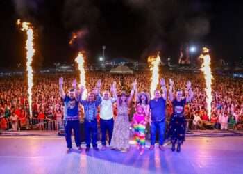 Canaã Cidade Junina 2025: Sucesso Absoluto na Abertura Oficial