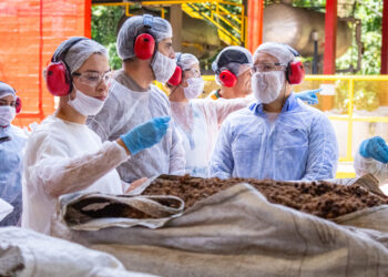 Solar Coca-Cola apresenta projetos de energia renovável e neutralidade de resíduos plásticos à comitiva internacional da Concordia Amazônia