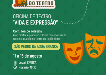 Projeto “Nos Trilhos do Teatro” estréia em São Pedro da Água Branca com espetáculo sobre água, floresta e amizade