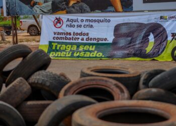Canaã dos Carajás intensifica ações contra o mosquito da dengue com coleta de pneus
