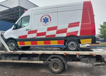 Secretaria de Estado da Fazenda (Sefa) apreende ambulância em Marabá