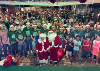 Servidores da Câmara levam solidariedade e alegria ao Vale da Benção no “Natal da Família 2025”