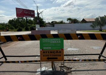 Interdição da ponte da Rua Sol Poente altera trânsito entre os bairros Rio Verde e União